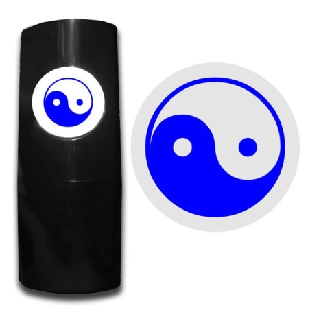 05 Stämpel:Yin Yang blå