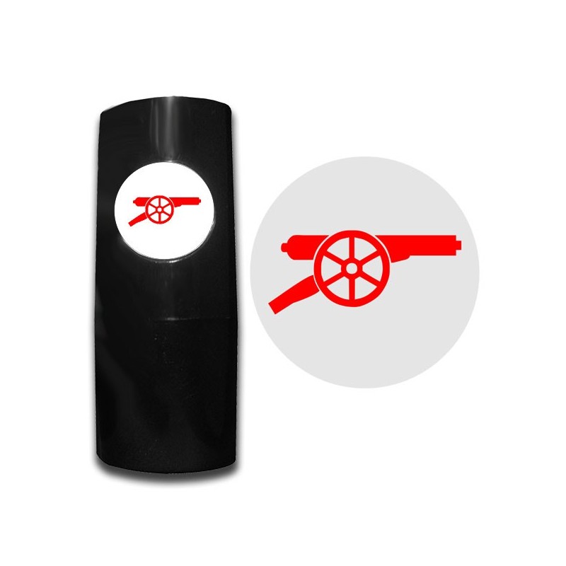 18 Stämpel: Kanon (Arsenal) röd 18 Stämpel: Kanon (Arsenal) röd