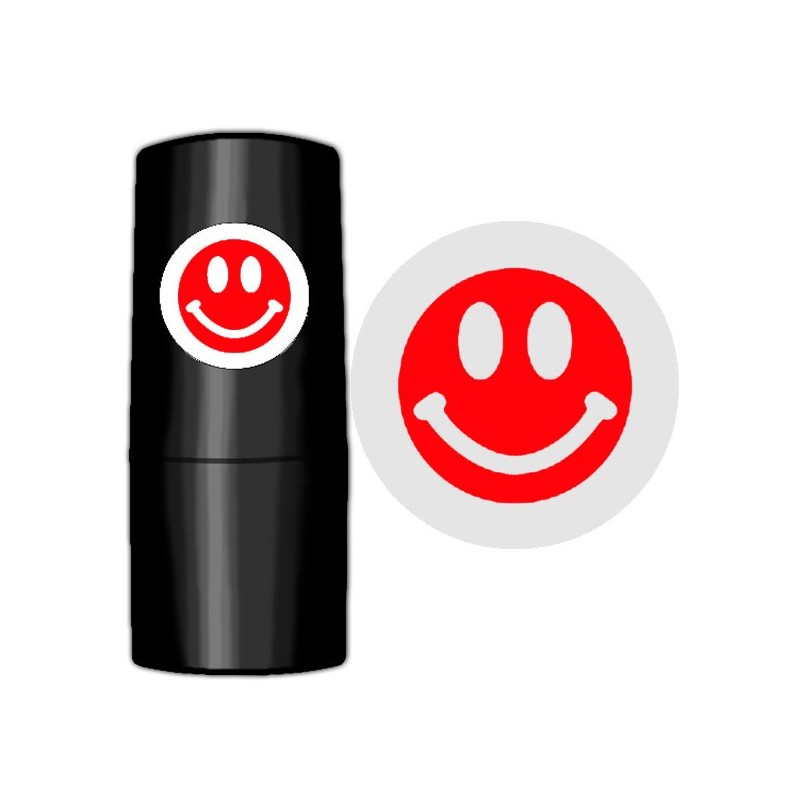 43 Stämpel: Smiley röd 43 Stämpel: Smiley röd