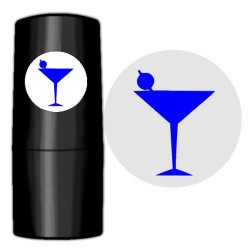 59 Stämpel: Dry Martini blå